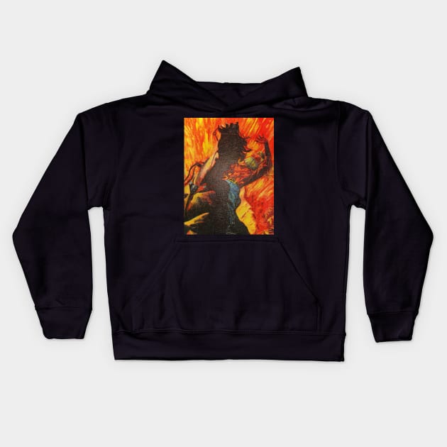 Sahara Desert - Revenge of the Desert (Unique Art) Kids Hoodie by The Black Panther